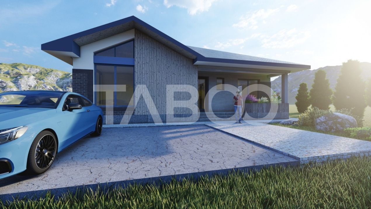 Casa de vanzare cu 3 camere 500mp teren Sura Mica Sibiu – fotografia 6 din 6