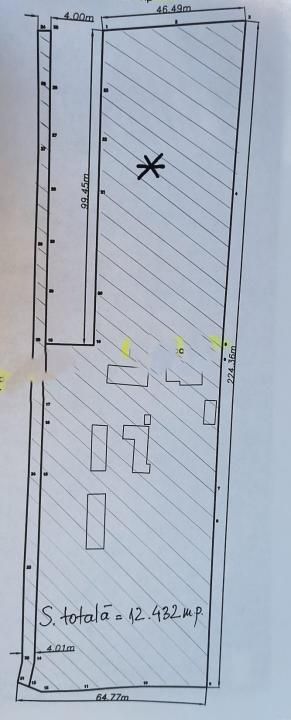 Teren intravilan drept 12.432mp, drum asfalt, utilitati, zona Centura Grigorescu – fotografia 3 din 3