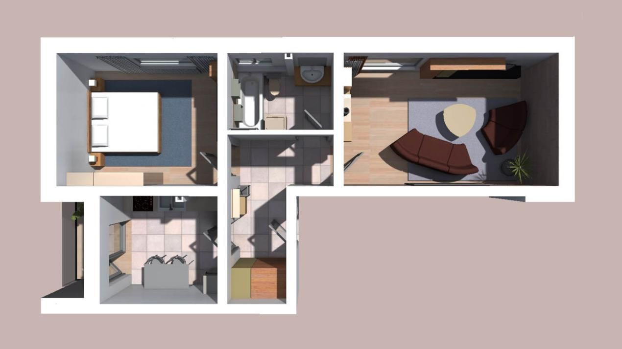 TVA inclus | Apartament 2 Camere Trivale | 57 mp | Bloc NOU – fotografia 3 din 43