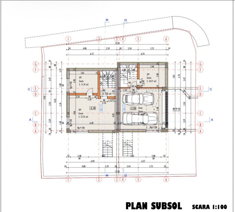 Duplex nou, S+P+E+M, 170 mp utili, garaj dublu,| Dâmbul Rotund – fotografia 6 din 9