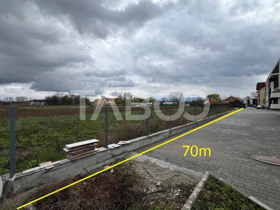 Teren COMISION 0%  890 mp  intravilan de vanzare zona Lazaret Sibiu – fotografia 5 din 5