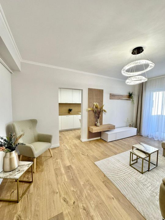 Apartament 2 camere 55 mp utili, semidecomandat, finisat,LUX zona Terra – fotografia 14 din 22