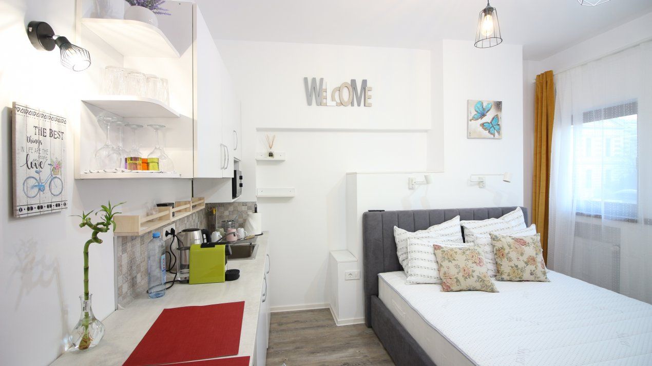 Piața Universității – 2 camere, 2 băi, mobilate modern, etaj 1/8, ideale Airbnb – fotografia 10 din 24