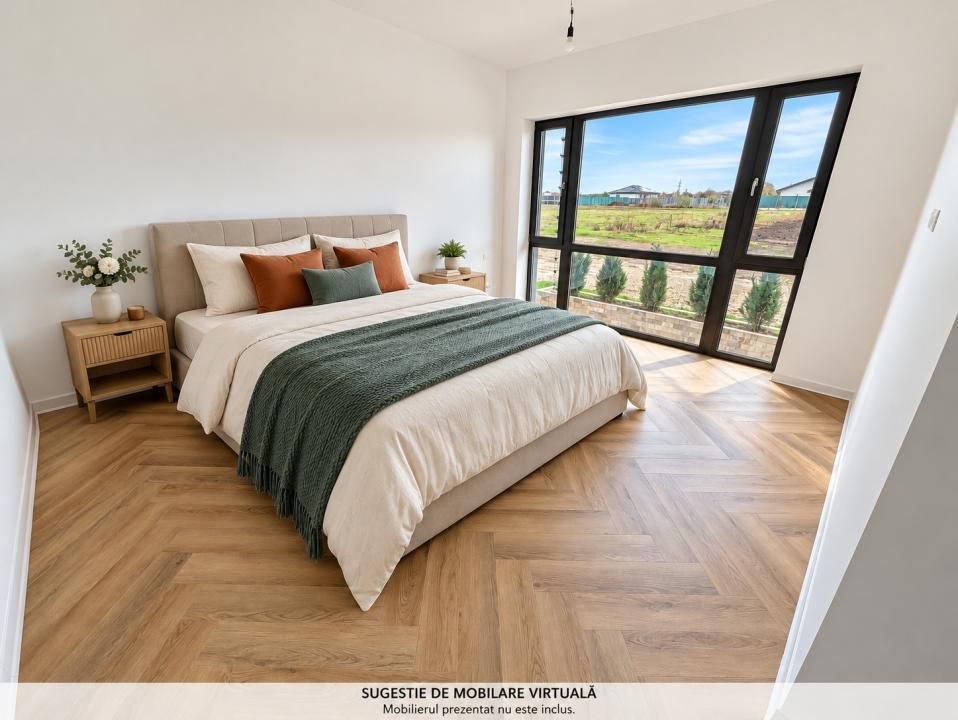 Casa 4 camere 133 mp | 0 Comision |Balotesti Dumbraveni | 568mp teren – fotografia 6 din 69