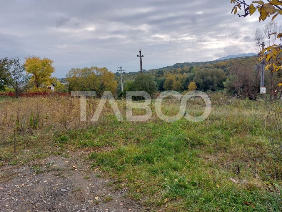 Teren intravilan 507 mp deschidere 17 m PUZ aprobat Cisnadioara Sibiu – fotografia 2 din 5