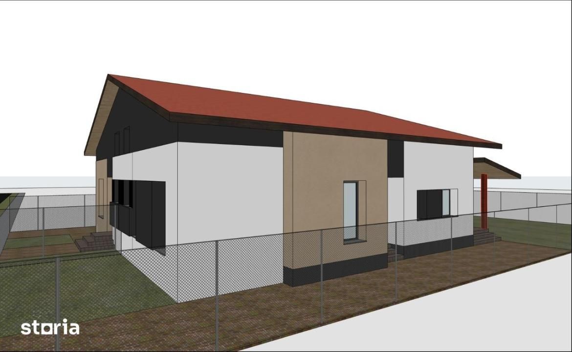 Duplex in Sacalaz | 3 camere | Terasa acoperita | Toate utilitatile | – fotografia 8 din 11