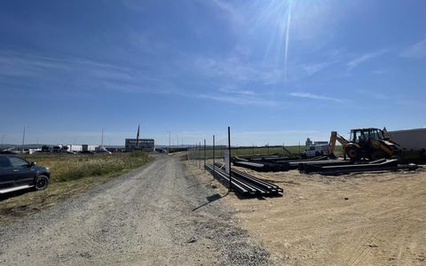 Teren Intravilan Industrial | PUZ Aprobat | 5000 mp | Vest, Sibiu