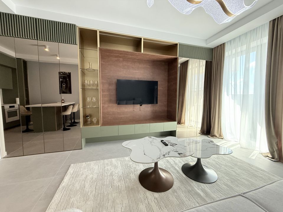 Apartament cu 2 camere de inchiriat cu vedere la mare- Axxis – fotografia 2 din 9