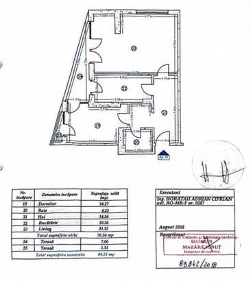 2 Camere de inchiriat | Baneasa | Centrala | Parcare | Mobilat – fotografia 10 din 11
