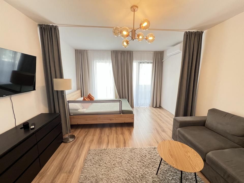 Apartament-2 camere-decomandat-mobilat-utilat-etaj 1-parcare-2 balcoane – fotografia 1 din 13