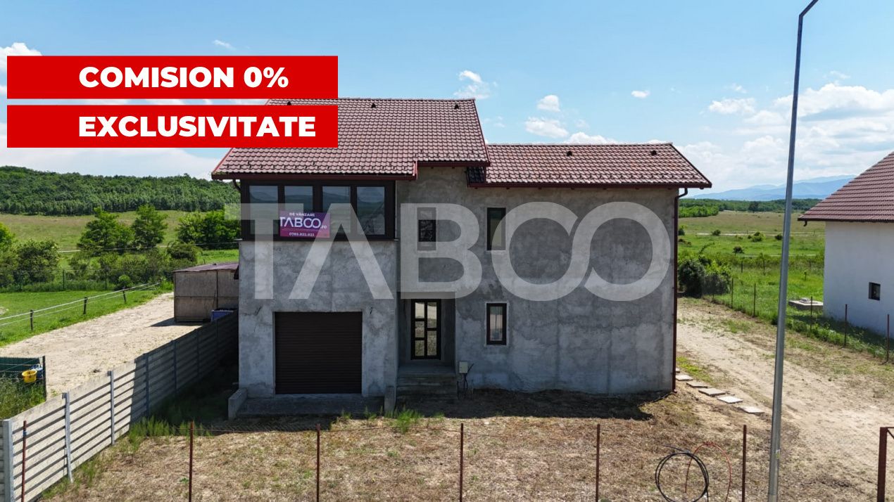 Casa individuala 5 camere 3 bai garaj 497 m teren liber Sat Sercaia – fotografia 1 din 18