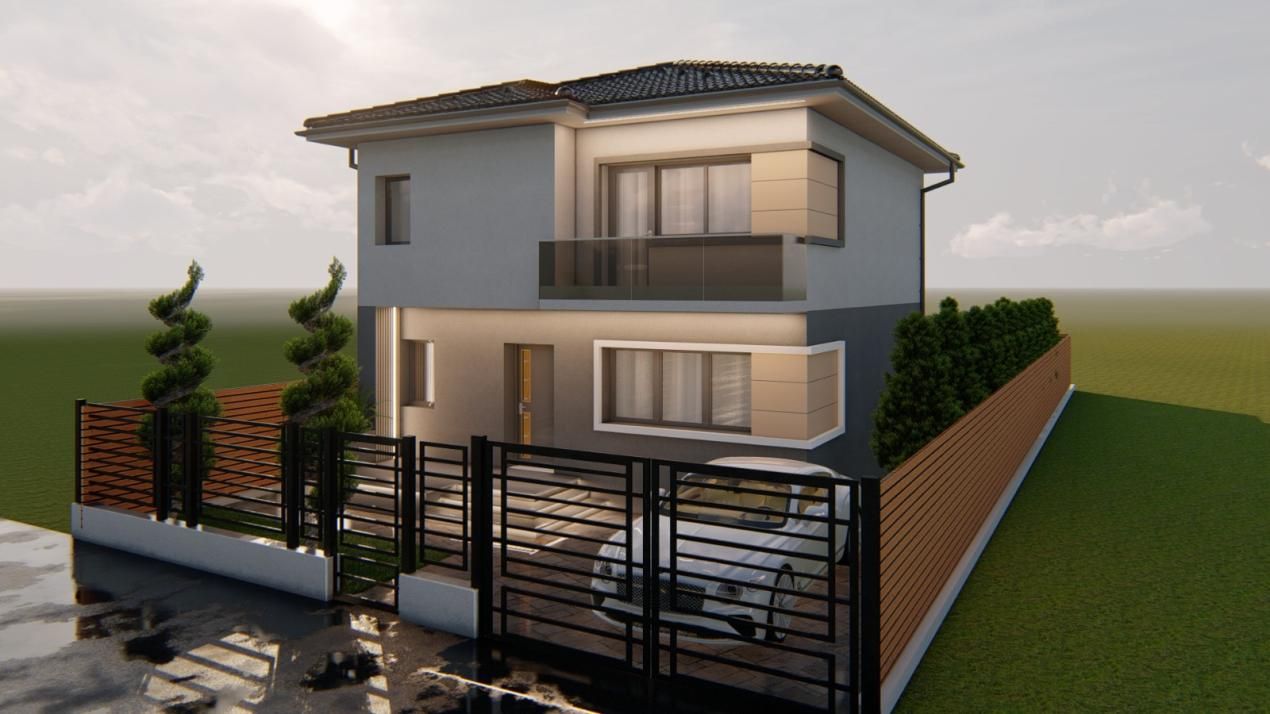 TVA inclus | Case noi cu 5 camere în Trivale, str. Campului | Dormitor la Parter – fotografia 7 din 8