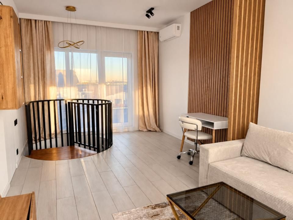 Penthouse, 2 cam decomandate,71.5 mp, 90 mp terasa MODERN,garaj, zona Somesului! – fotografia 3 din 12