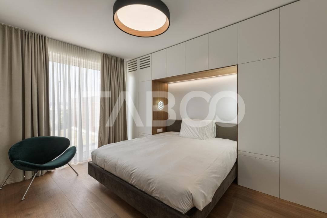 Apartament de lux de vanzare cu 3 camere cu gradina de 200 mp – fotografia 8 din 12