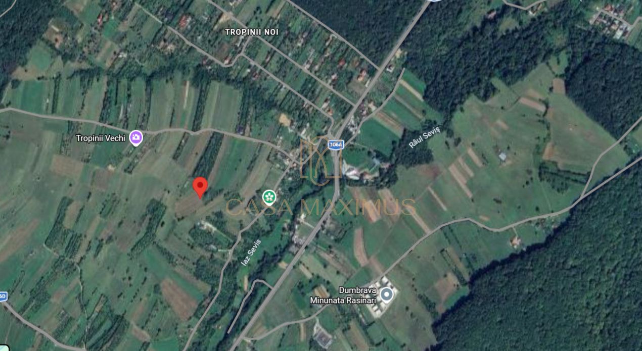 Teren intravilan 6.600 mp Tropinii Noi Rășinari –70 €/mp – PRIVELIȘTE PANORAMICĂ – fotografia 4 din 6