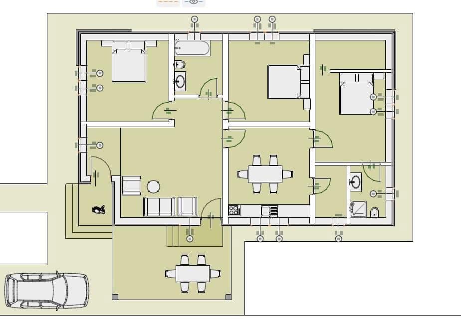 Casa individuala, 4 camere, 105 utili, 580 teren- Sanmihaiu Roman 0% – fotografia 26 din 27