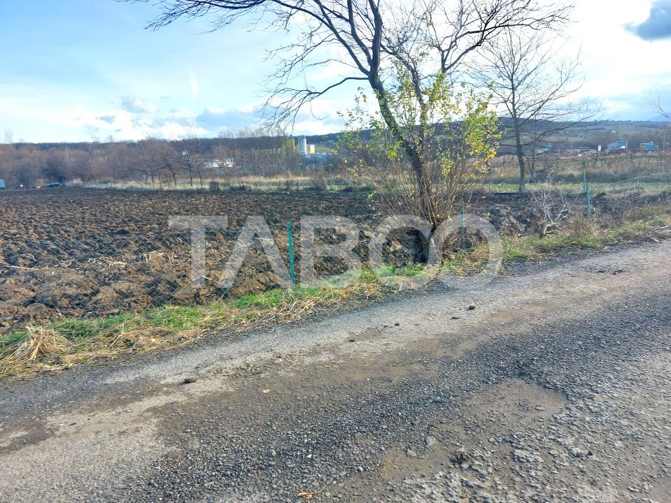Teren intravilan 1687 mp pentru cabana zona de gradini Cisnadie – fotografia 4 din 7