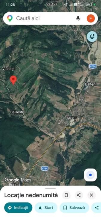 Teren extravilan de vânzare Tigveni | 4.944 mp | Panoramă superbă – fotografia 2 din 6