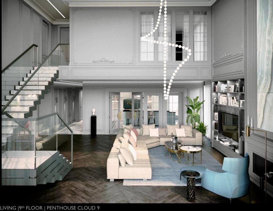 Cloud9 Residence | PENTHOUSE RAFINAT 800 mp cu 4 locuri parcare | – fotografia 47 din 55