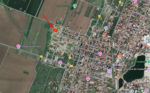 Teren intravilan de vanzare in Costinesti, la doar 10 min de plaja.