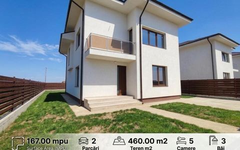 Casă 5 camere |  Tunari - Cosmopolis |  167 mpu |  460 teren