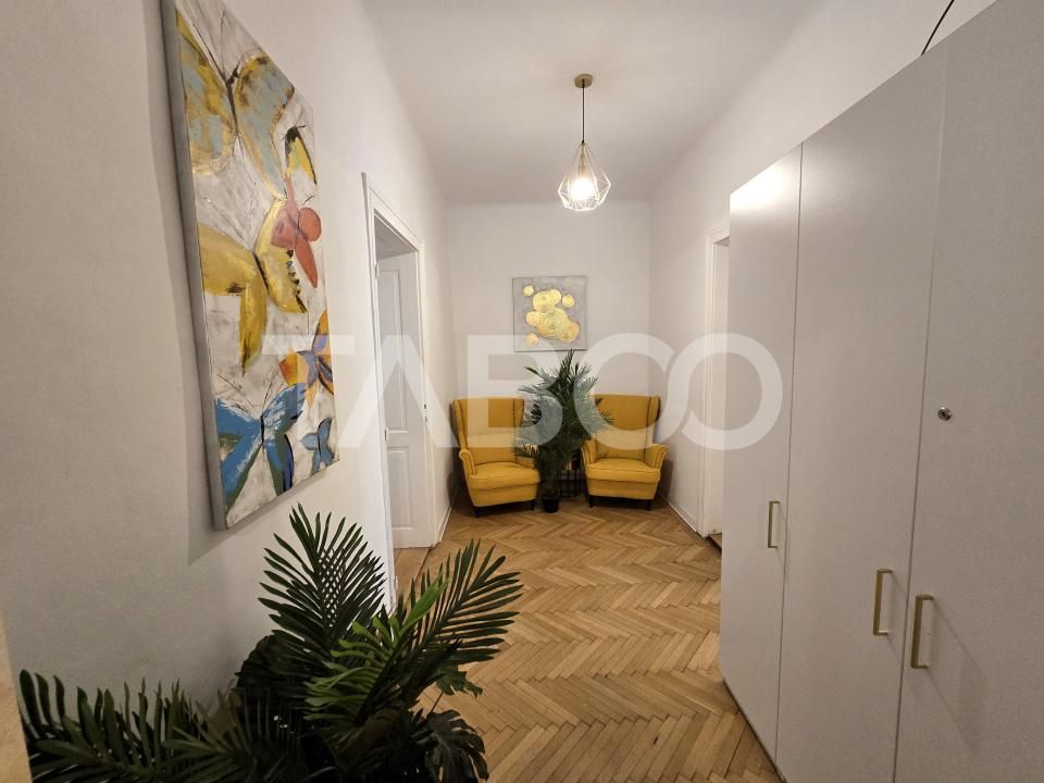 Apartament de vanzare in Centrul Istoric Sibiu 90 mpu mobilat utilat – fotografia 10 din 17