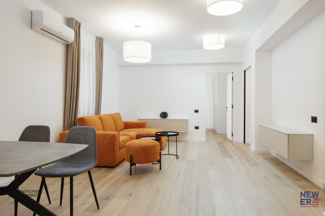 Apartament  NOU 3 camere cu terasa 10 mp in bloc boutique, zona Herestrau – fotografia 2 din 15