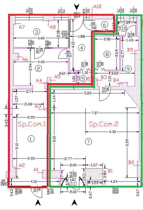 Spatiu comercial de inchiriat | Titulescu stradal | 56mp + 64mp = 120mp – fotografia 3 din 17