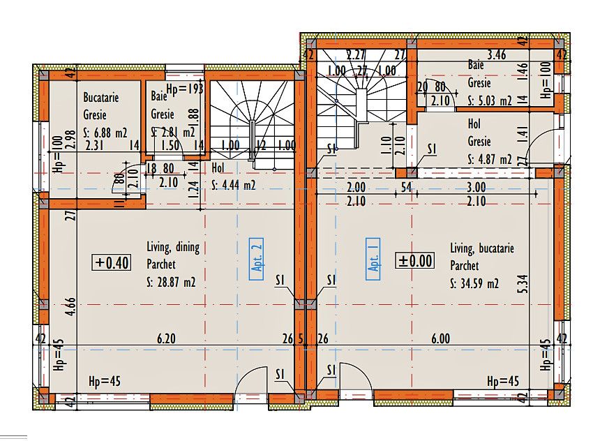 Duplex finalizat, cu garaj in Damnul Rotund – fotografia 5 din 8