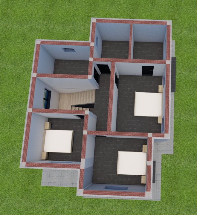 Casa P+1, 341 MP teren, 120 MP utili, comuna Malu Mare, zona Selgros – fotografia 3 din 3