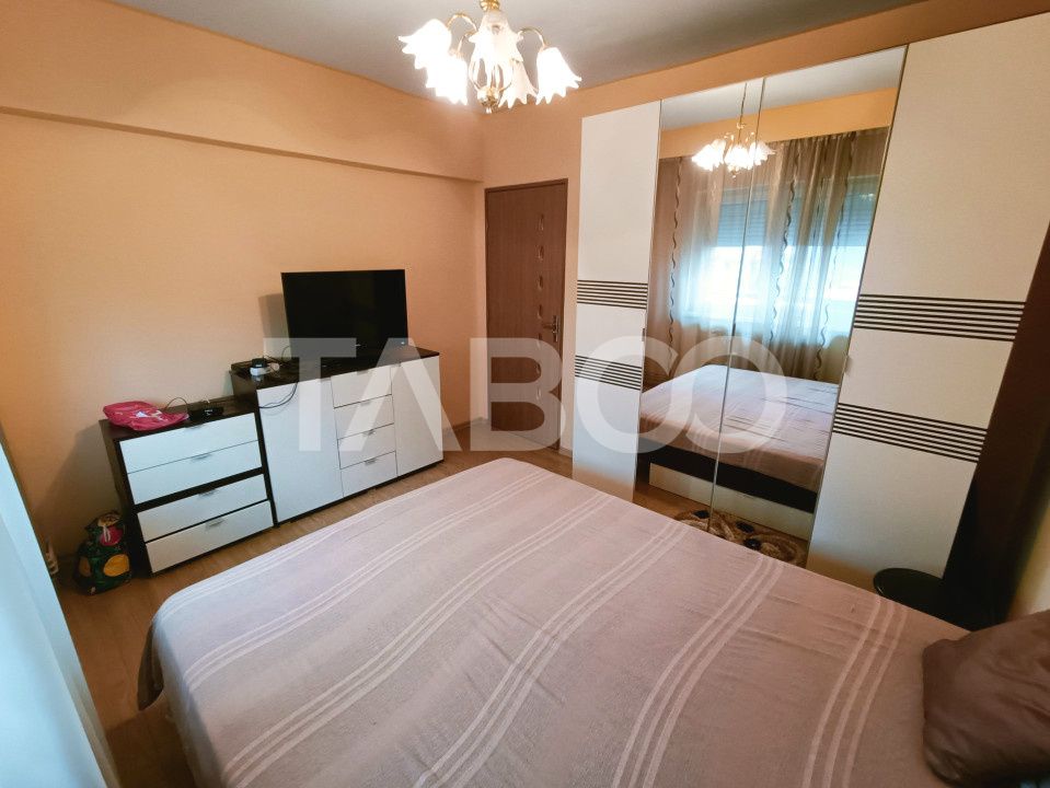 Apartament cu 3 camere 2 bai 63 mp utili etaj 1 in Sibiu zona Turnisor – fotografia 4 din 14