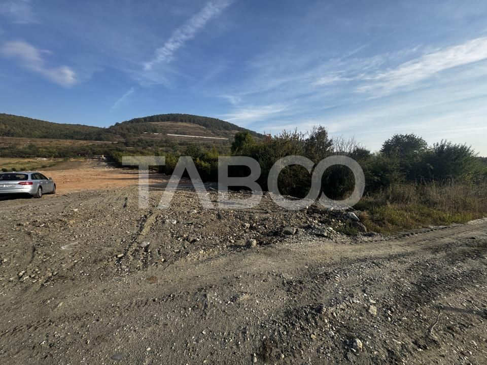 Teren extravilan 6700 mp intre DN si autostrada iesire Cristian Sibiu – fotografia 4 din 8