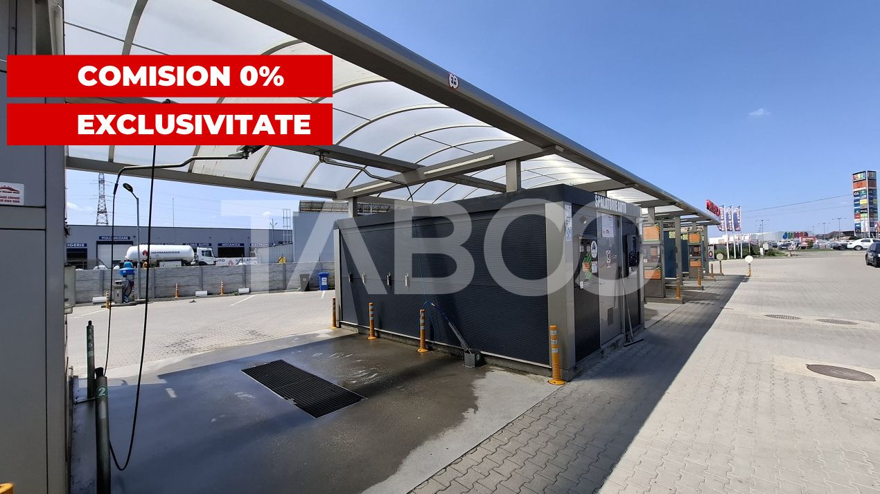 Spalatorie Auto 6 statii Self-Wash de vanzare  – Terezian Sibiu – fotografia 1 din 9
