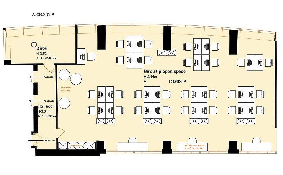 Spatiu office premium in Piata Mihai Viteazu – fotografia 5 din 14