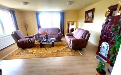 Gospodarie, casa cu 5 camere si 8272 mp teren, in Oarda
