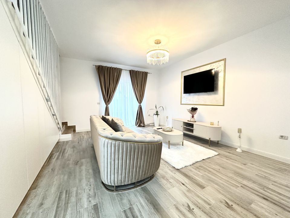 Duplex elegant, 3 camere, 71 mp utili, 230 mp teren - Sanandrei – fotografia 1 din 10