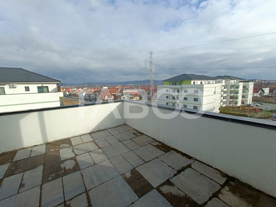 Penthouse cu 2 camere decomandate 2 terase si 2 locuri de parcare – fotografia 10 din 12