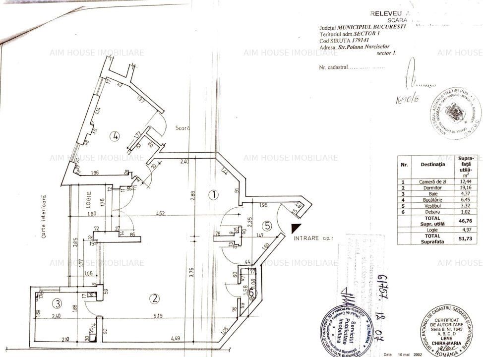 Sala Palatului-Cismigiu-Ap. 2 cam. pretabil investitie/locuinta. – fotografia 11 din 11