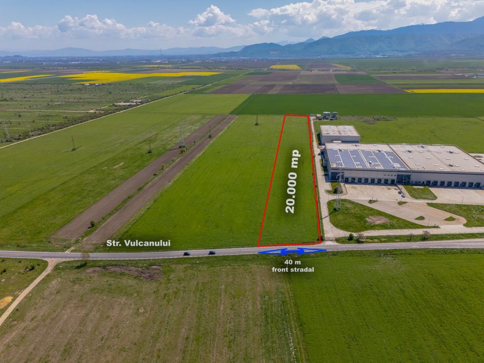 Teren industrial 20.000 mp langa WDP Industrial Park Codlea | 43 €/mp – fotografia 1 din 10
