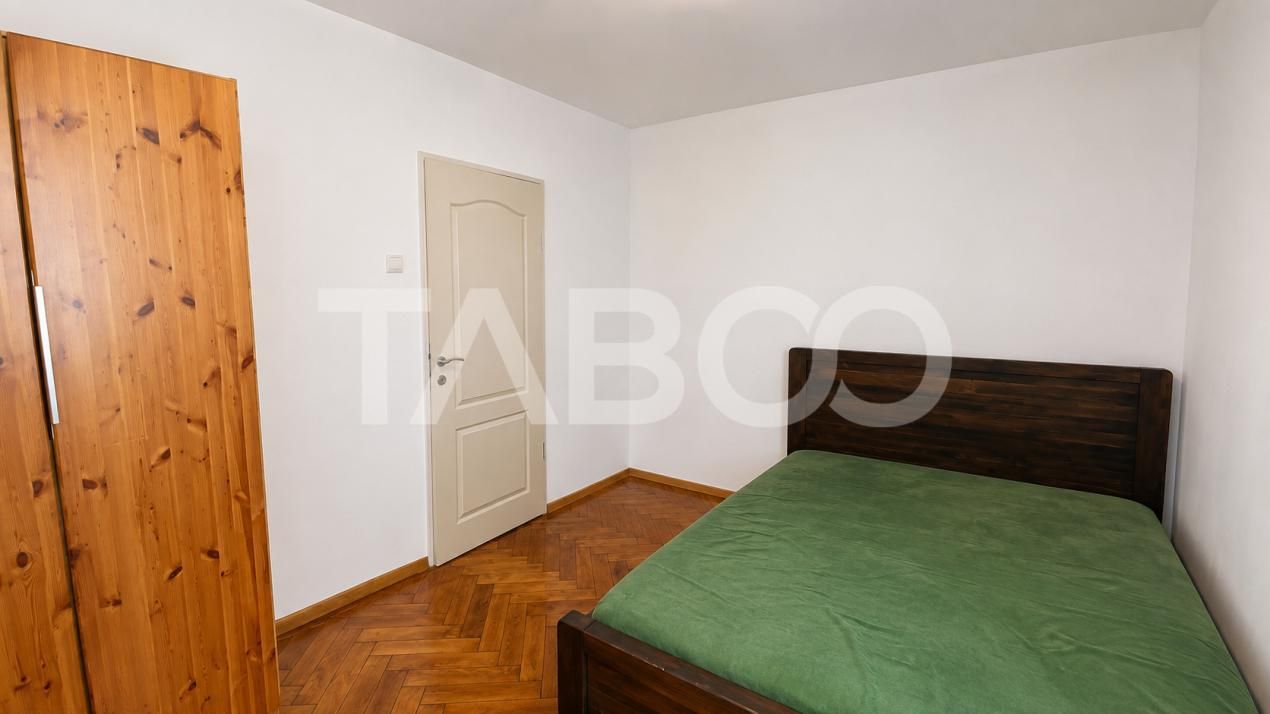 Apartament de inchiriat mobilat utilat 3 camere 56 mpu Sibiu – fotografia 2 din 8