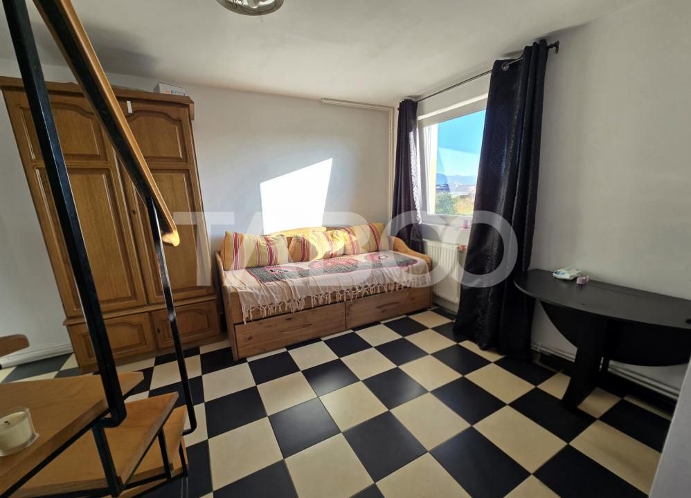Apartament 3 camere de vanzare mobilat utilat in zona Lupeni din Sibiu – fotografia 8 din 9