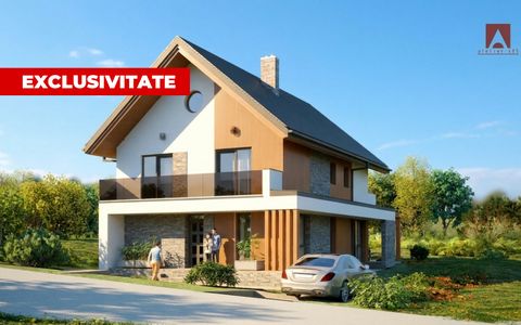CASĂ INDIVIDUALĂ 150 MP | TEREN 600 MP | ZONA PROFI CHINTENI