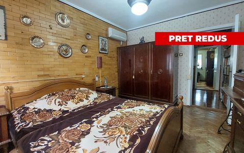 Apartament 3 camere Decomandate 76 mp parter inalt cu 2 Bai Balcon CETATE Piata
