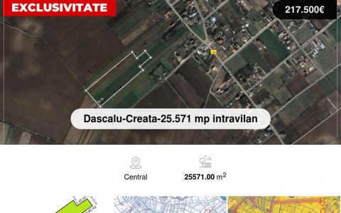 ✨Dascalu-Creata-25.571 mp intravilan✨