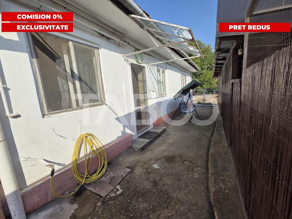 Casa 2 camere curte comuna de vanzare zona Centrala 47 mp utili – fotografia 1 din 8