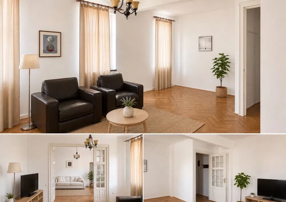 2 APARTAMENTE Et 1+ Mansarda | CARTIERUL EVREIESC | 144 mp | VILA RENOVATA – fotografia 3 din 8