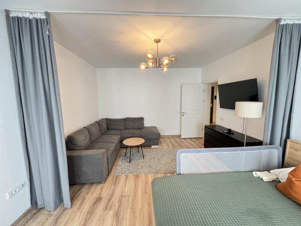 Apartament-2 camere-decomandat-mobilat-utilat-etaj 1-parcare-2 balcoane – fotografia 2 din 13