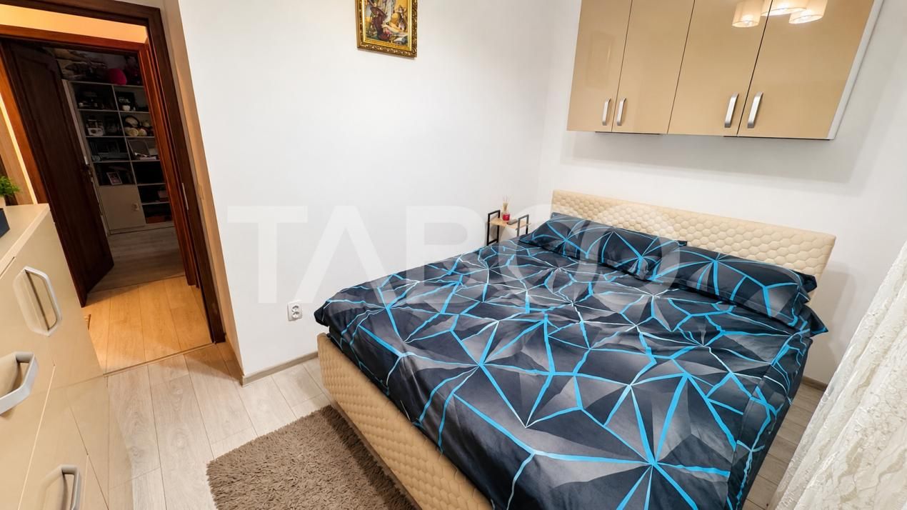 Apartament 3 camere de vanzare MOBILAT UTILAT 2 bai 1 parcare Selimbar – fotografia 5 din 12