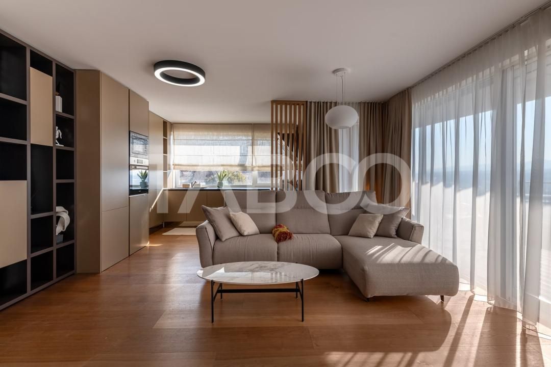 Apartament de lux de vanzare cu 3 camere cu gradina de 200 mp – fotografia 1 din 12