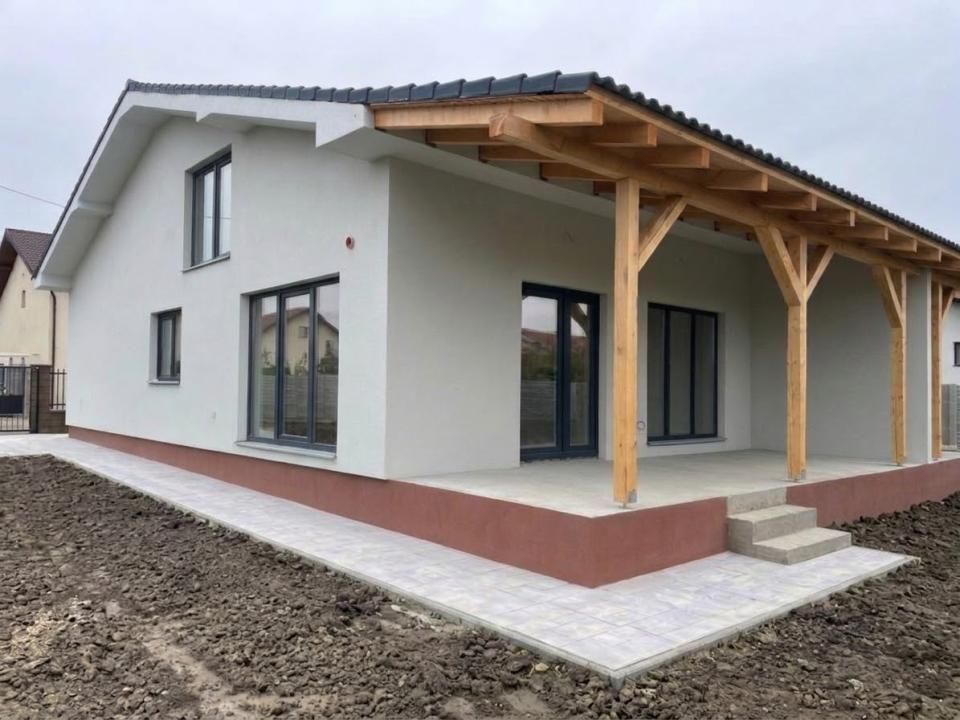 Duplex pe parter cu 3 camere - Mosnita Veche – fotografia 1 din 13